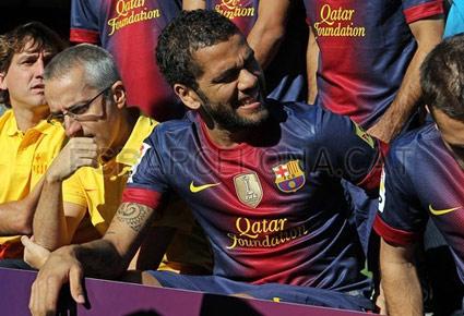 البرشلونة يأخذ الصورة الرسمية للفريق لموسم 2012-2013